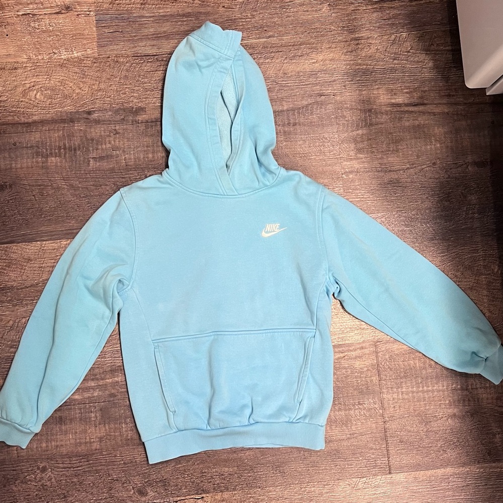 Nike Kids Light Blue Hoodie